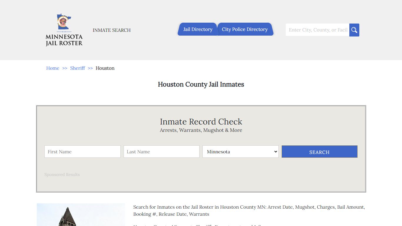 Houston County Jail Inmates | Jail Roster Search - Minnesota Jail Roster
